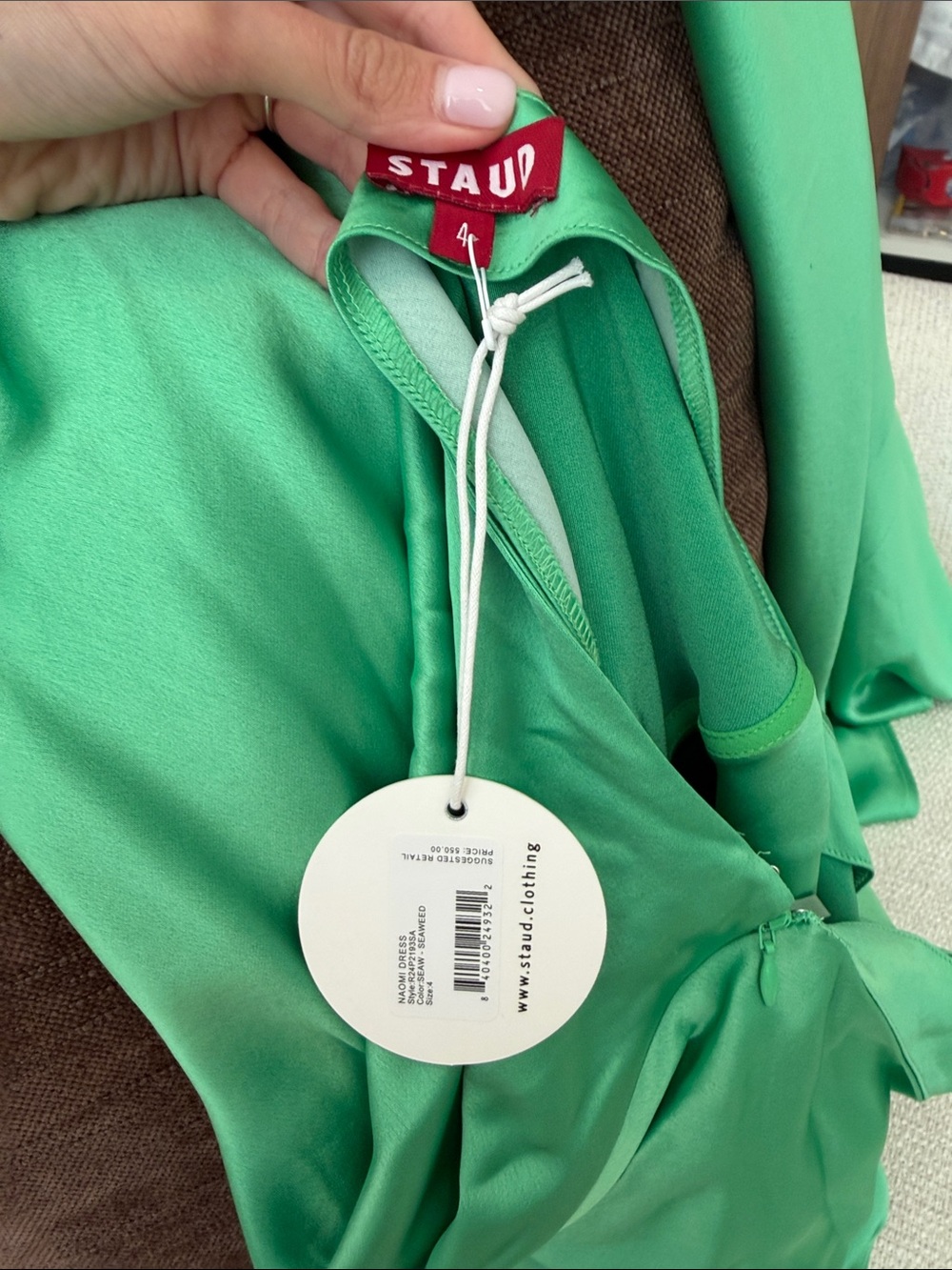 STAUD Green Gown - Picture 9 of 9